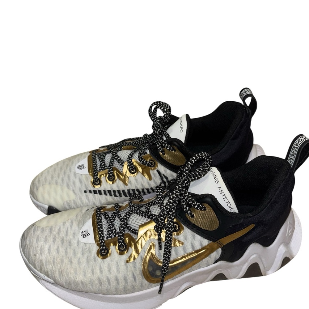 Nike Black and Gold Sneakers size 9.5